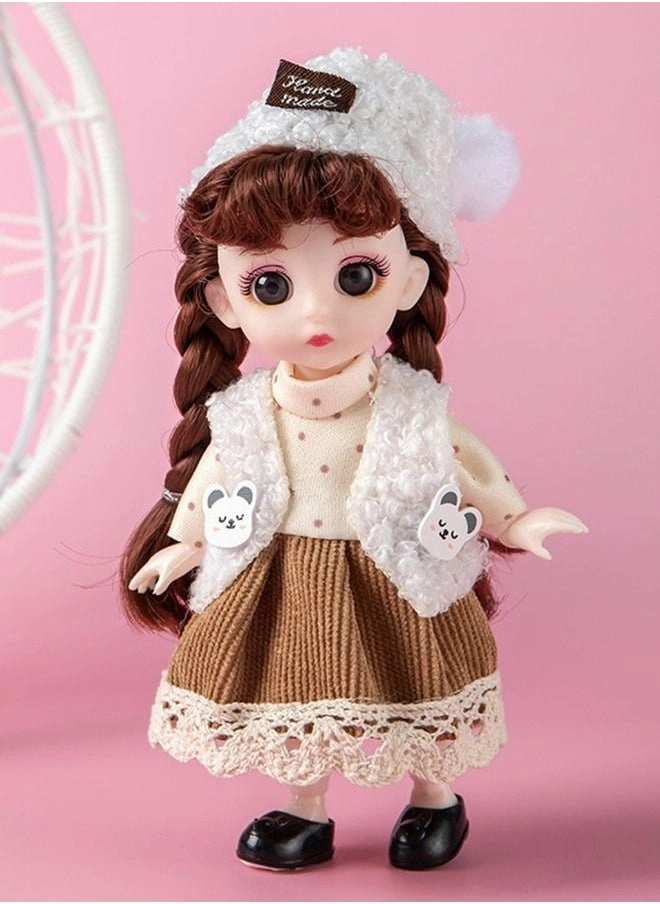 Barbie Doll - 16cm Plastic