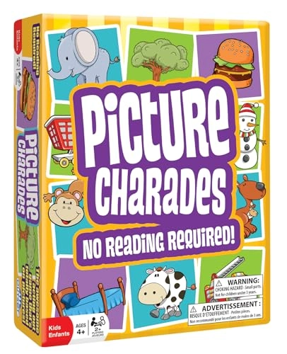 Picture Charades - 192 Cards English Ages 4+