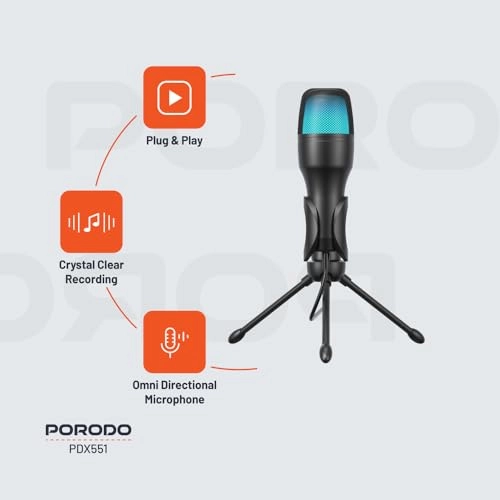 PD-SCMIC-BK USB Microphone