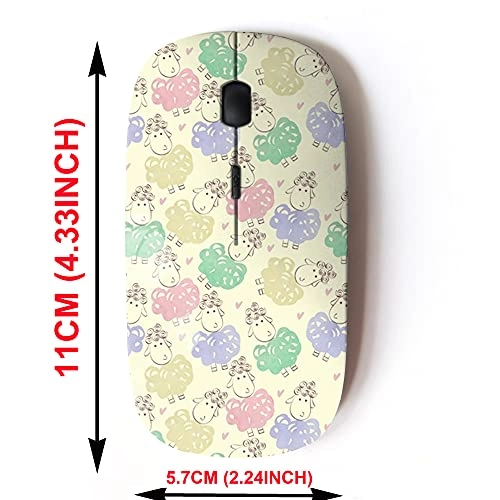 2.4G Cute Pattern Mouse - USB