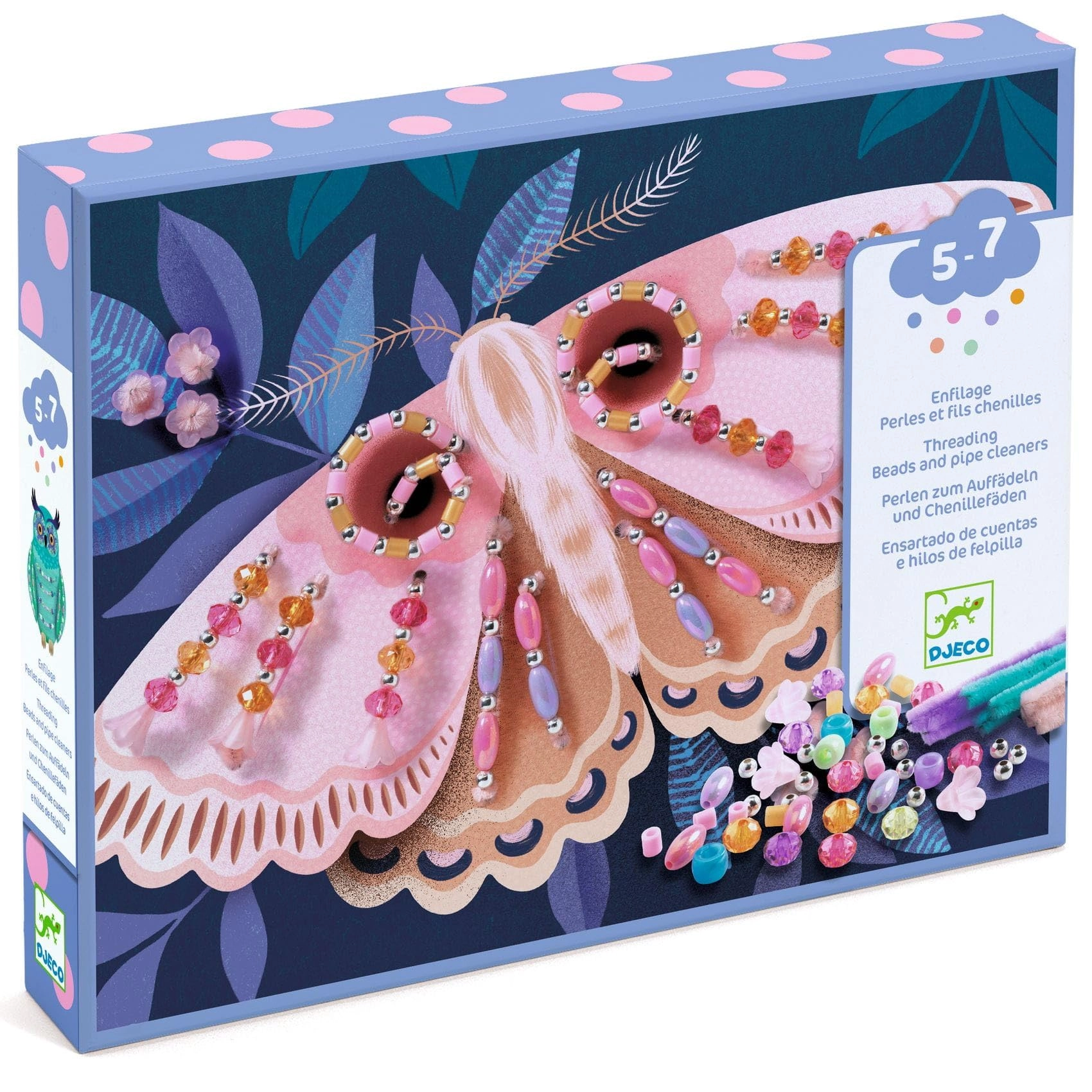 DJECO Craft 3-6: Evening Lights - Butterfly Manual