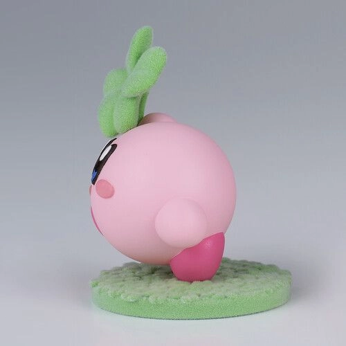 Kirby Fluffy Puffy Mine Play In The Flower (4 cm)