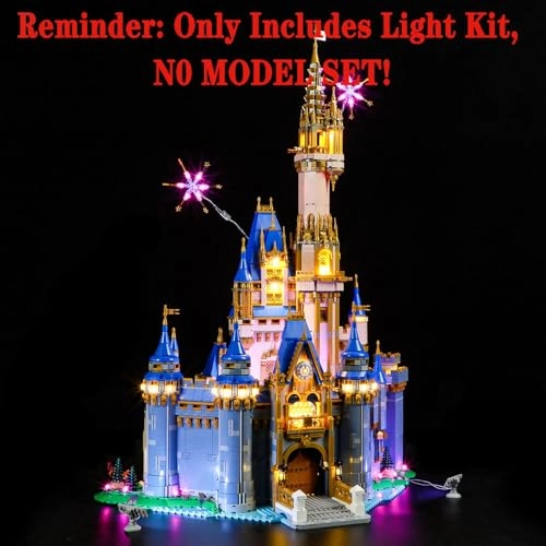 Disney LED Lighting Kit for 43222 Disney Castle - Architecture