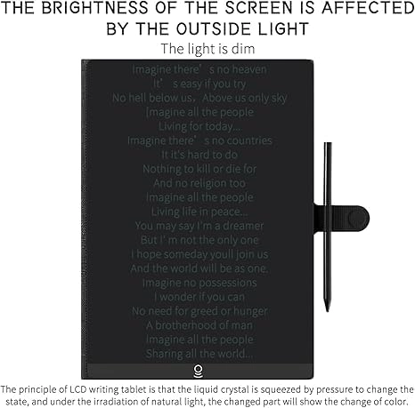 LCD Writing Tablet - 16 Inches Erasable