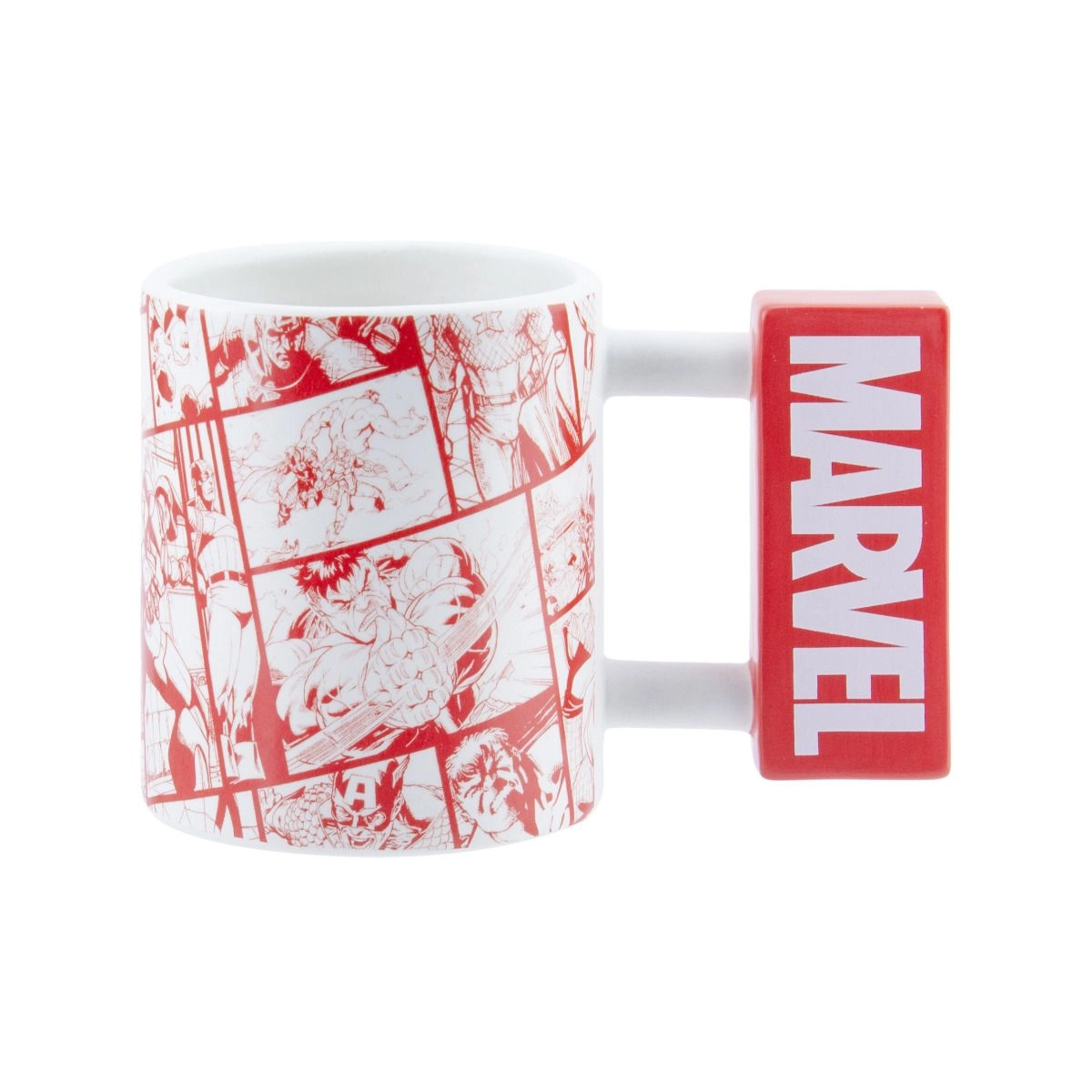 Paladone Marvel Logo Shaped Mug - 450 ml