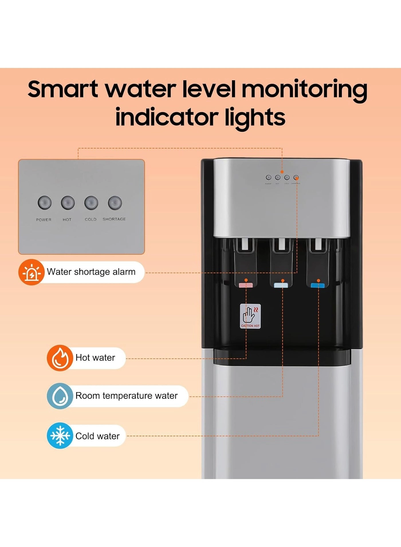 Vertical Water Dispenser - 18.9L