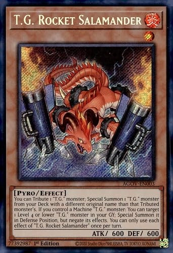 Yu-Gi-Oh! T.G. Rocket Salamander AGOV-EN003 - 1st Edition