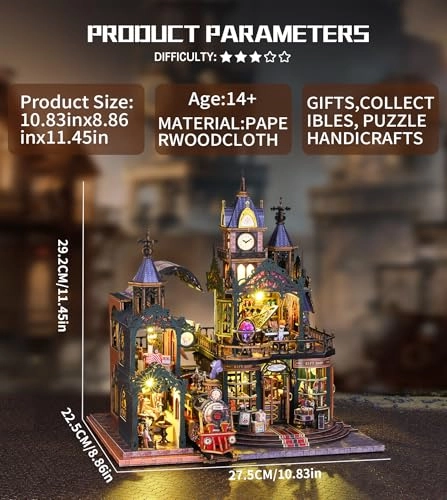 DIY Miniature Dollhouse Kit - 124 scale