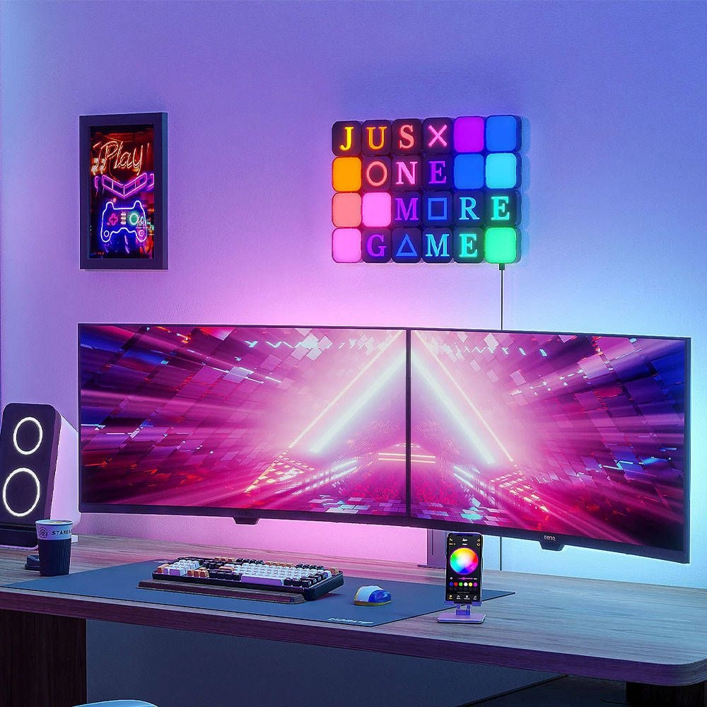LED Syro Box - 16RGB SET Letters