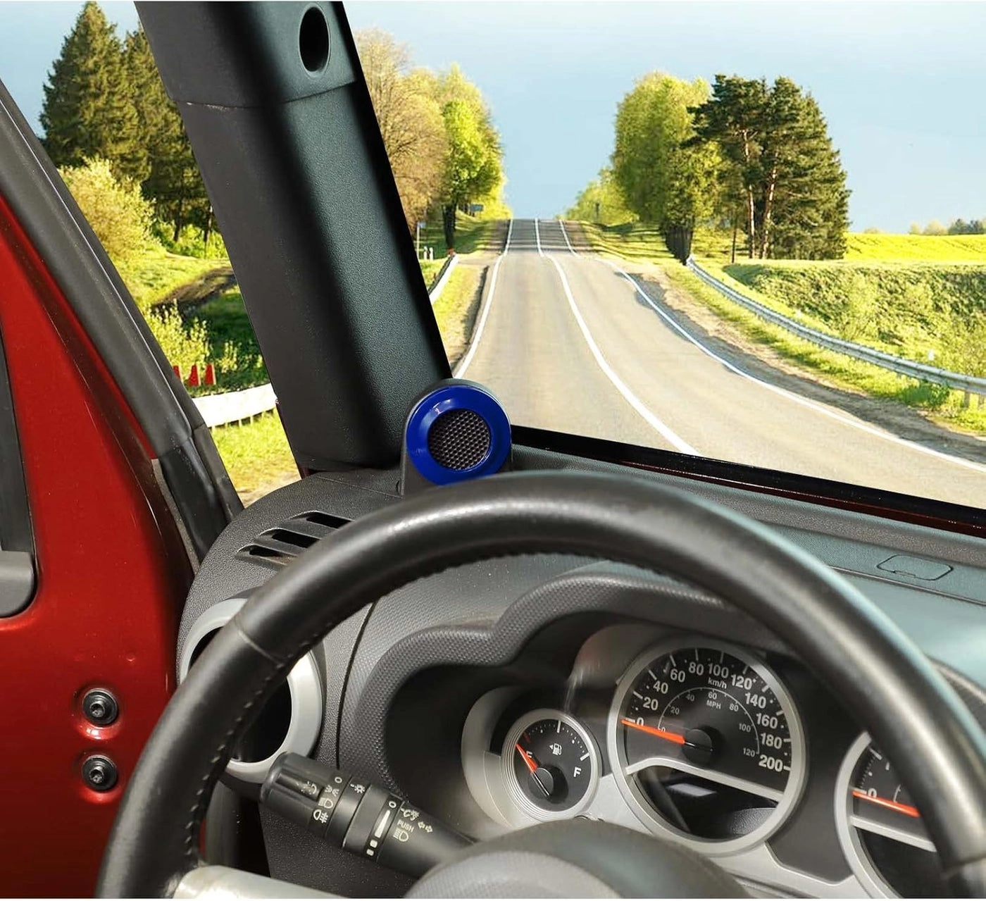 A Pillar & Roof Top Speaker Overlay Cover Trim - Jeep Wrangler JK & Unlimited 2007-2014