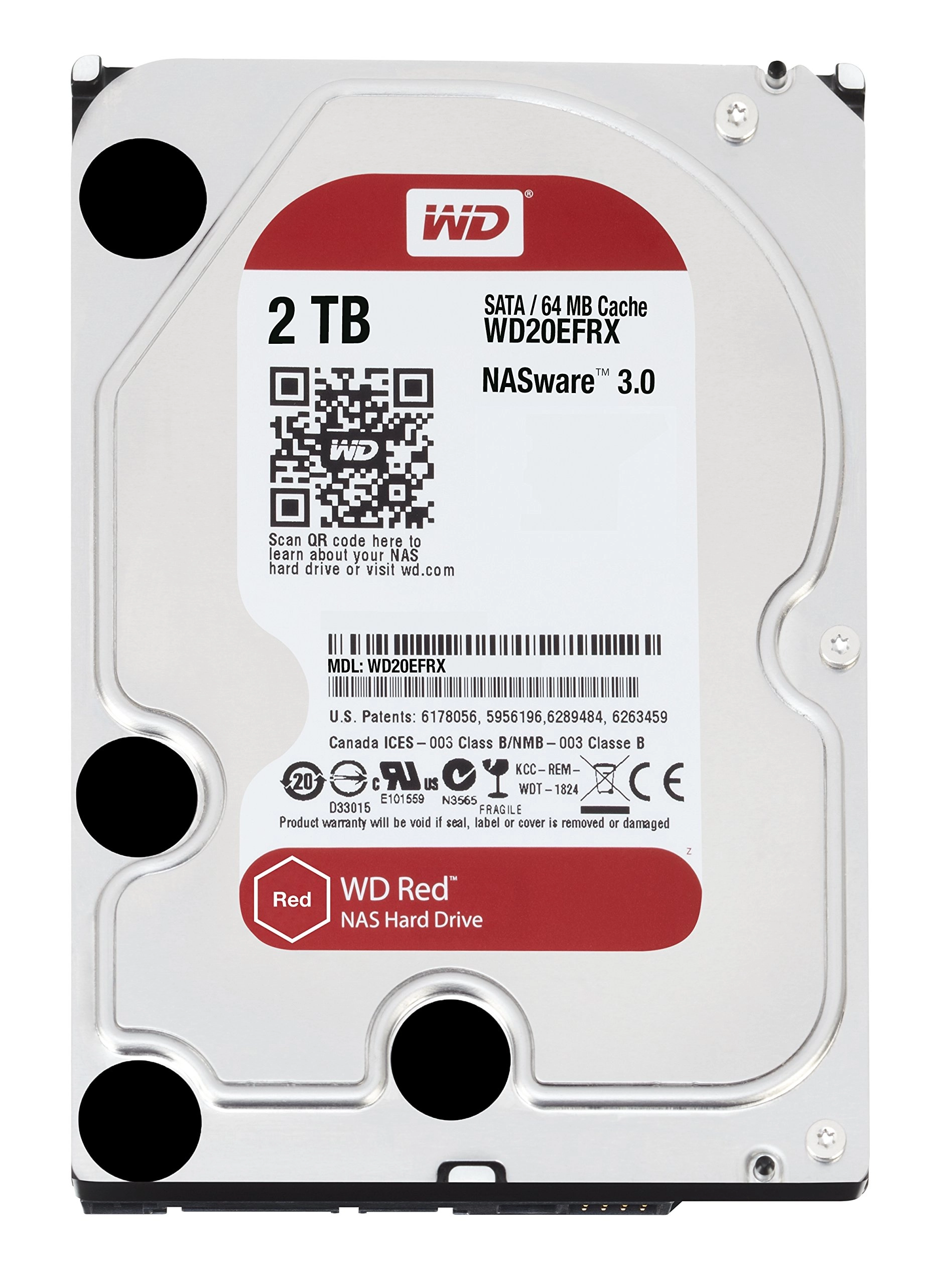 WD Red 3.5" 7200rpm 64MB SATA 6Gb/s (6.09459E+11) - 2TB