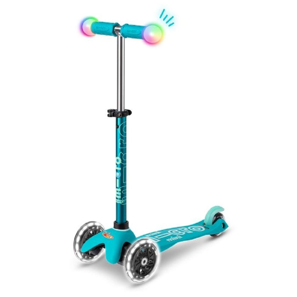 Mini Deluxe Magic - Aqua LED wheels