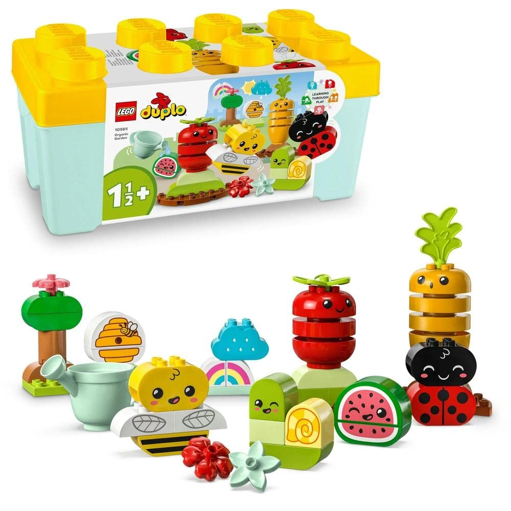 LEGO DUPLO My First Organic Garden Brick Box (10984) - 1.5+ Years Multicolor