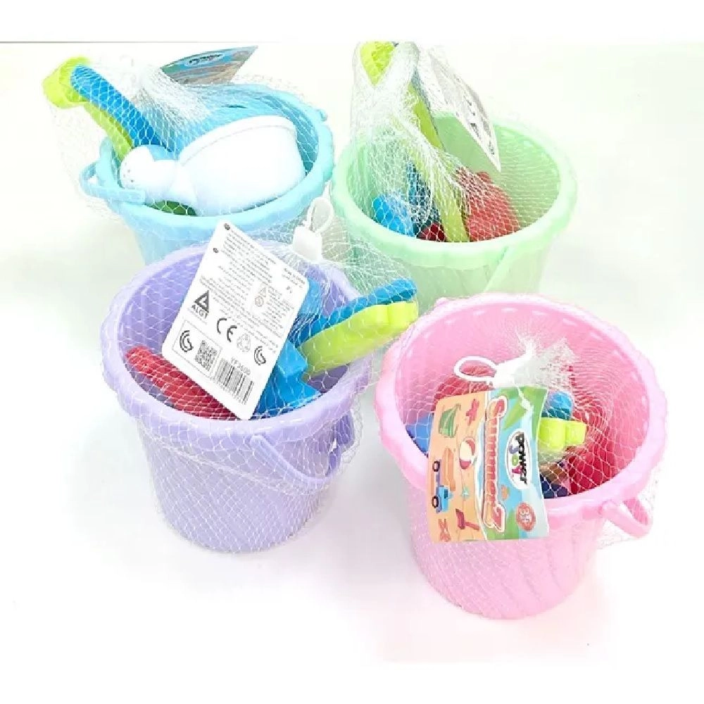 Summerz Bucket - 6pcs Multi Colour