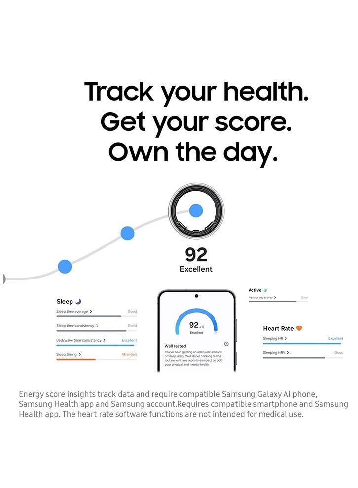 Galaxy Ring - 13 Titanium Silver