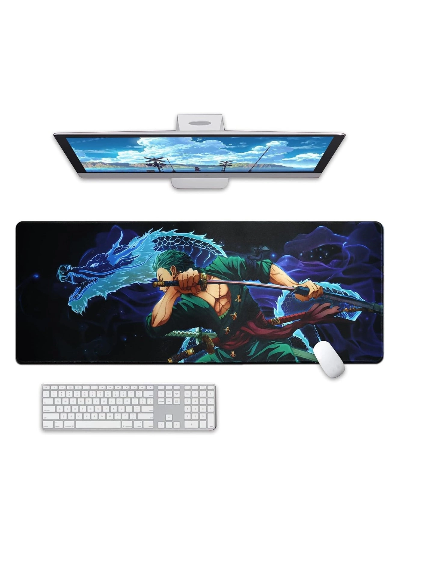 Extended XL Fabric Gaming Mouse Pad - 80x30 cm