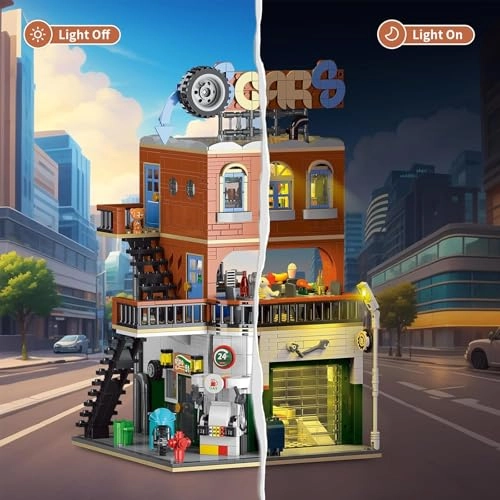 City Garage & Shop (MC392) - 2-in-1 LED Lighting