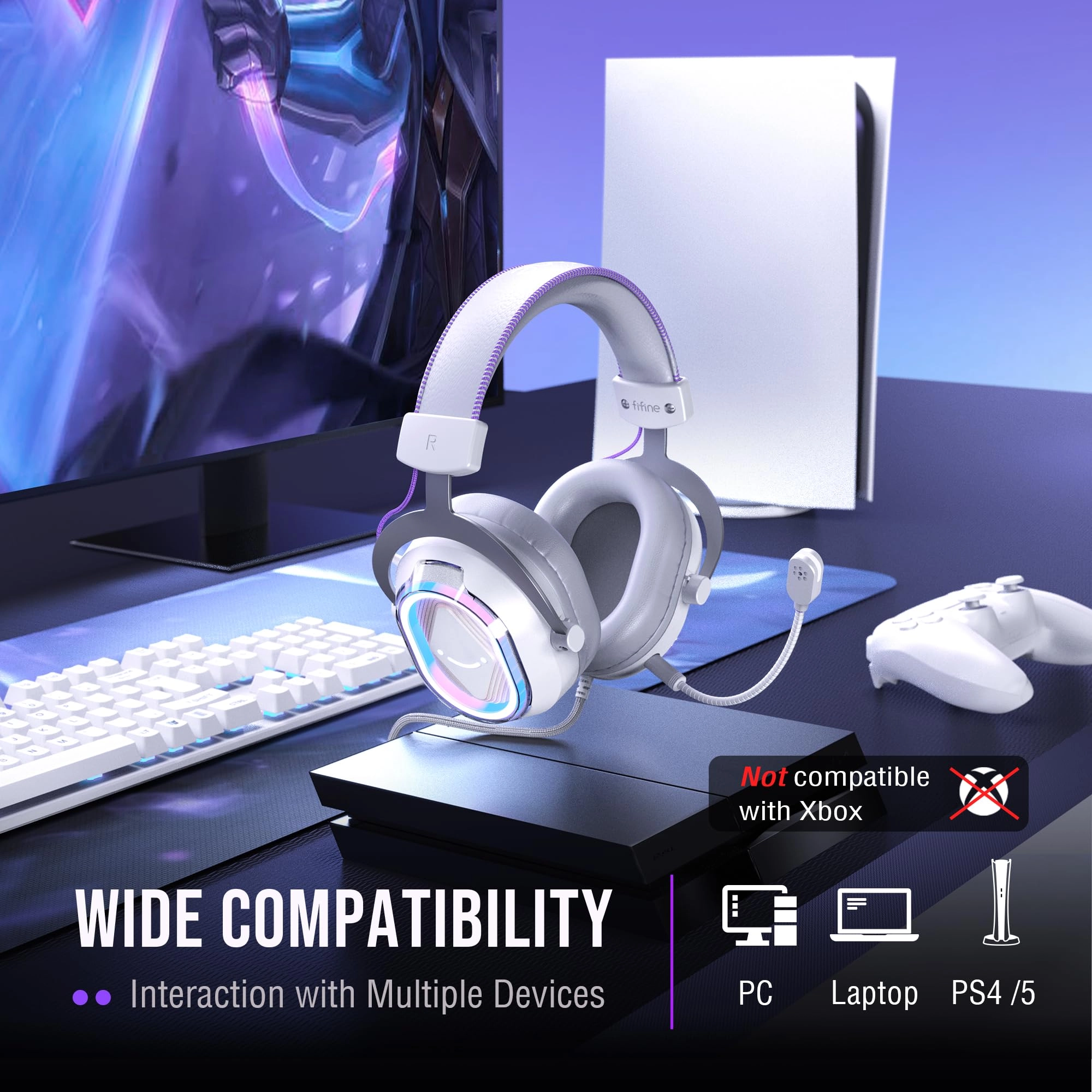 AmpliGame H13WP Wired Headset