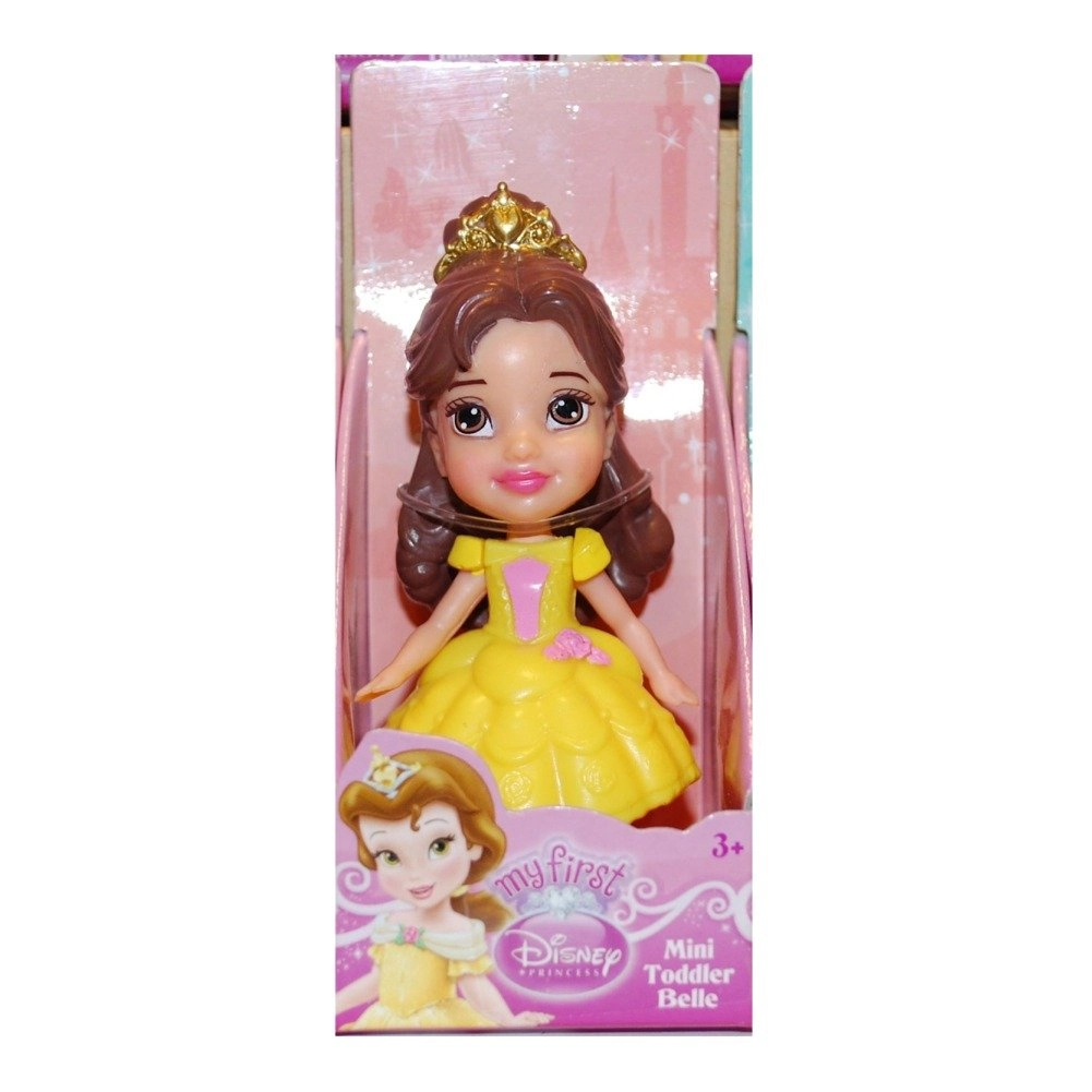 Disney Belle Mini Doll Playset - 3.3-inch Plastic Secret Styles Ages 4+