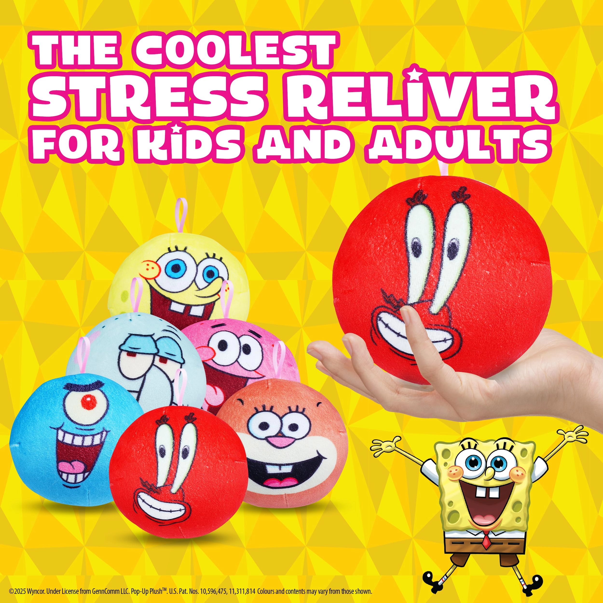SpongeBob Bibi 9.5 cm Memory Foam