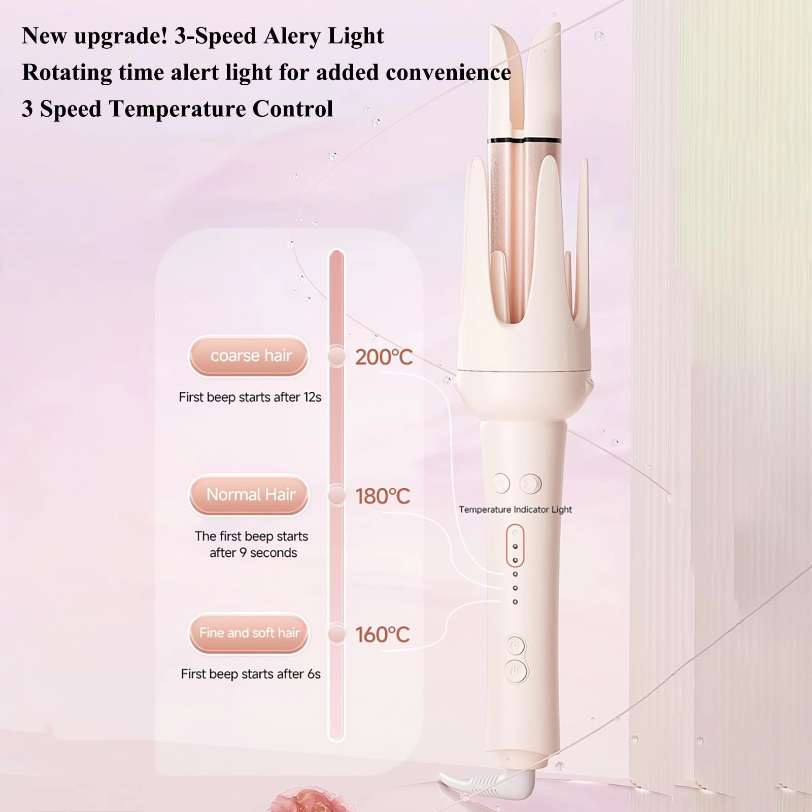 5 in 1 Interchangeable Curling Iron - 28mm 32mm 40mm