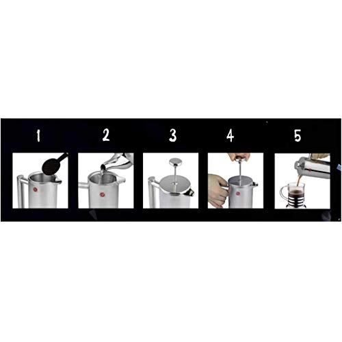 France pressure - 304 stainless steel double hand-held portable