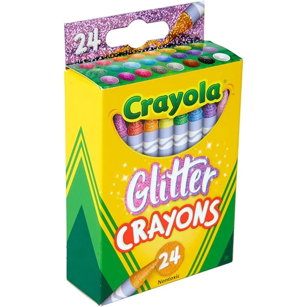 Glitter Crayons - 24 piece(s)