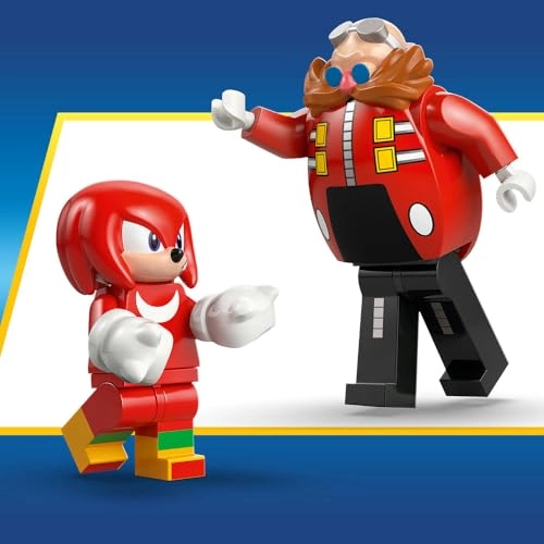 Sonic Knuckles Vs. Dr. Eggman Egg Vs. Crusher Mech (77005)