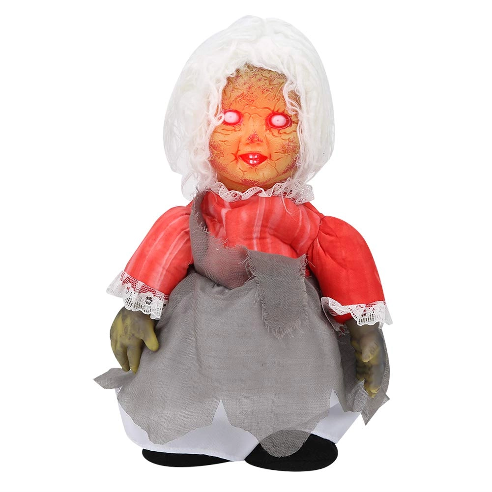 HFAOHO Scary Walking Doll - Approx. 30 x 20cm / 11.8 x 7.9in 1