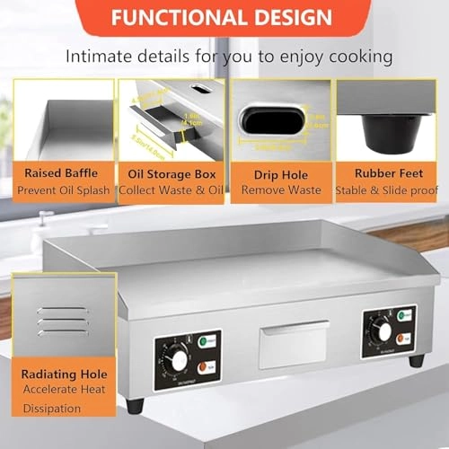 Electric Griddle - 660*400mm/730*400mm
