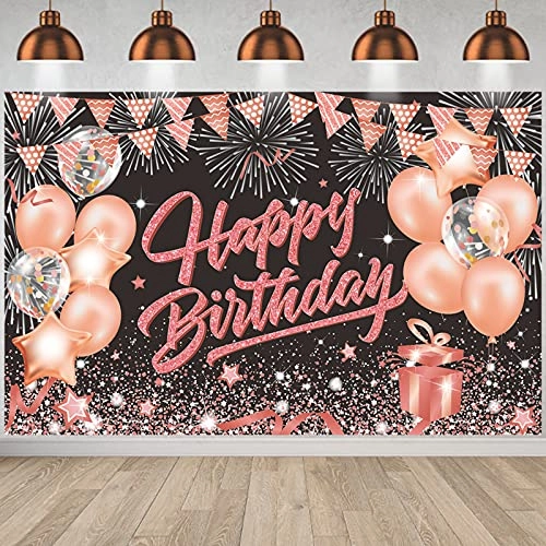 Birthday Backdrop Banner - Birthday