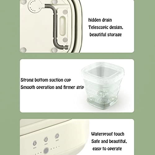 Folding washing machine