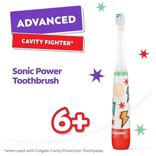 Advanced Cavity Fighter - Includes AA Battery Extra Toothbrush Head