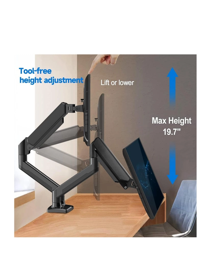 Dual Monitor Stand - Dual 13-32 inch VESA 75/100mm
