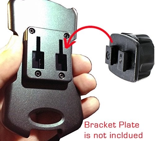 Simple-Lock Car Air Vent Holder Mount - Fits horizontal and vertical vents Dual tab connection