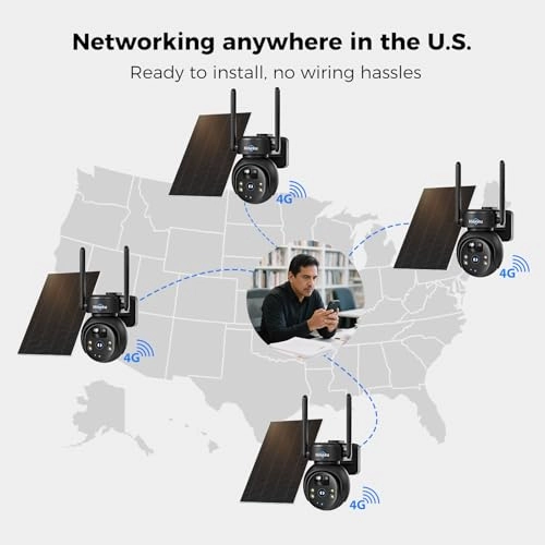 No WiFi Security Camera 2K