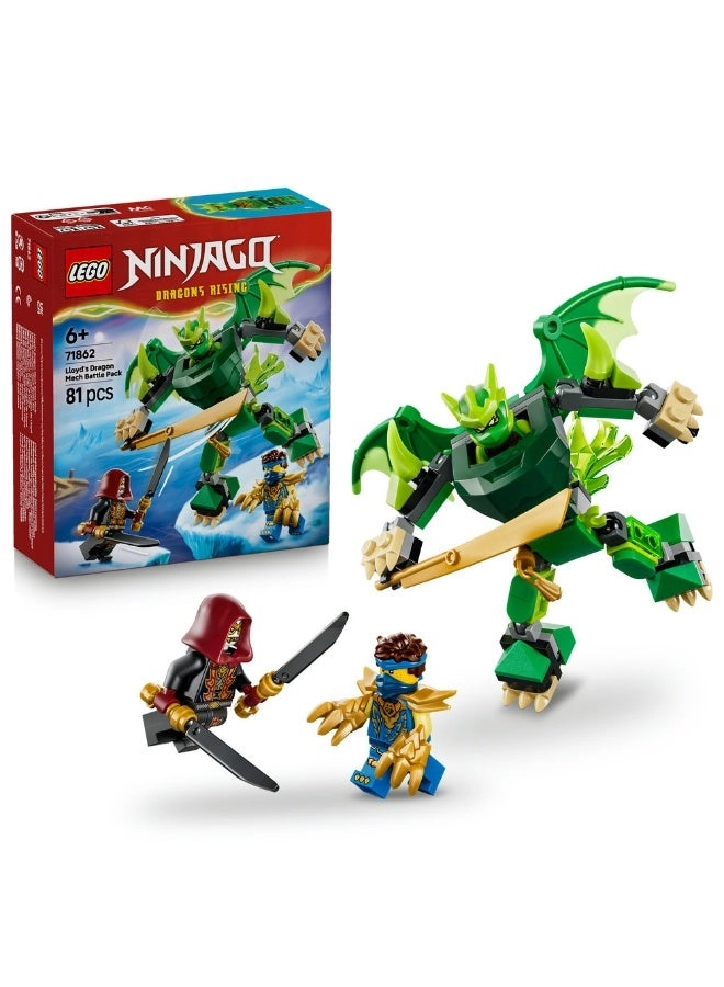 NINJAGO Lloyd's Dragon Mech Battle Pack (71862)