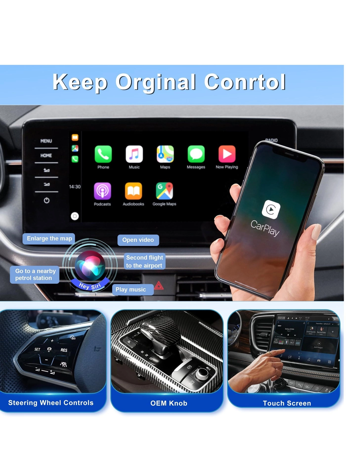 CarPlay Adapter - Wireless USB Type-C iPhone