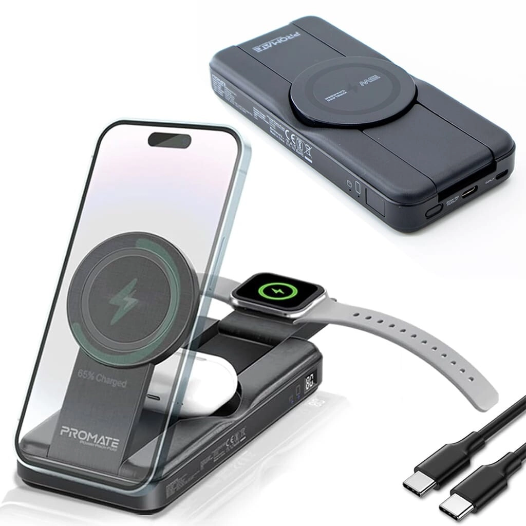 PowerPack-Fold - 10000 mAh 15W Wireless charging