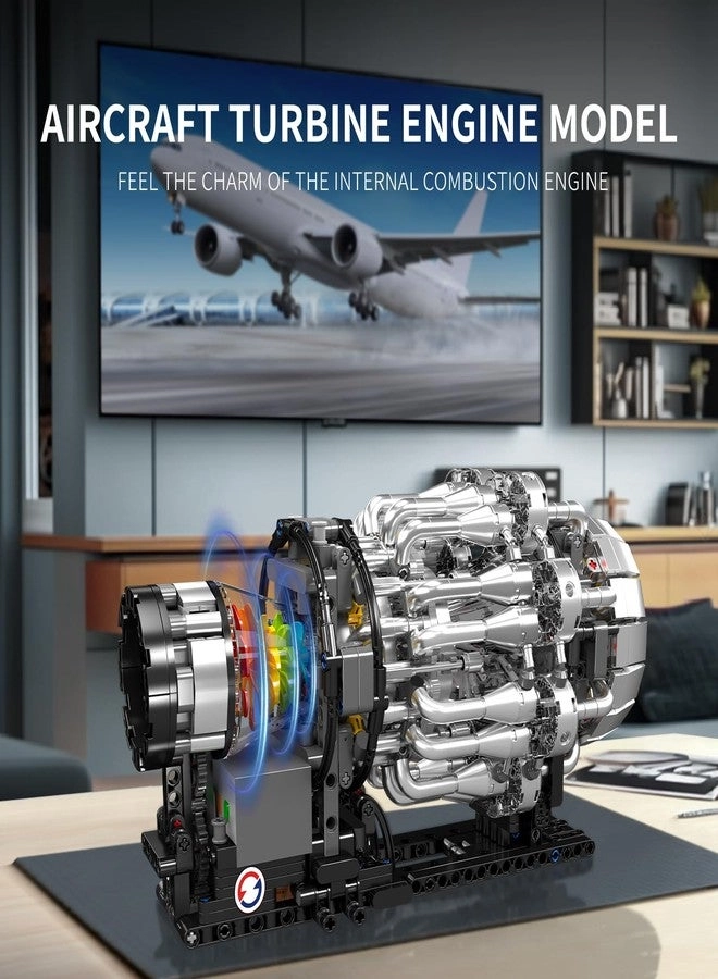 Turbojet Engine (10216) - Motorized STEM