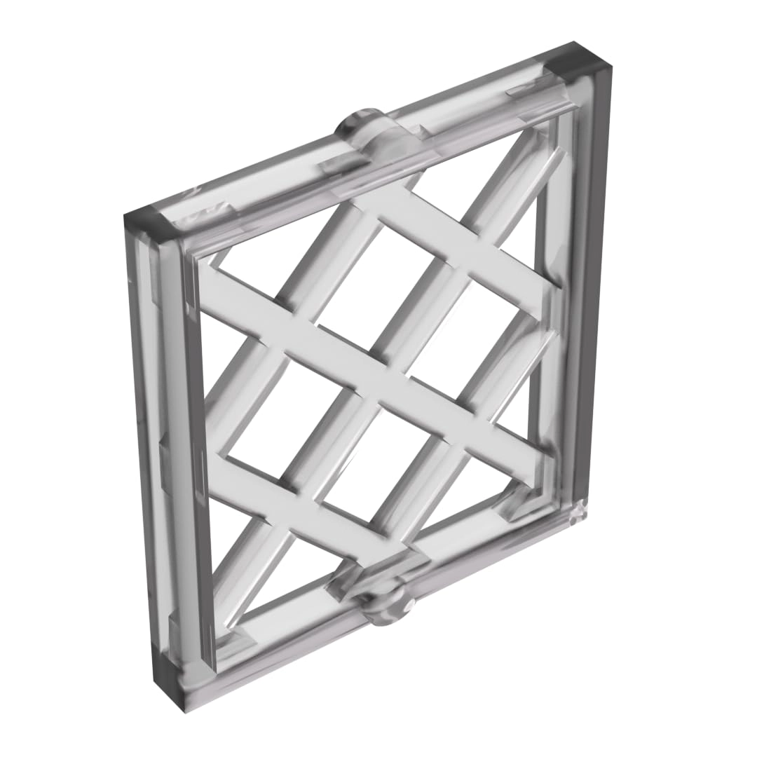 XYEIUGO Door 1x2x2 Grid Window Glass - 38320