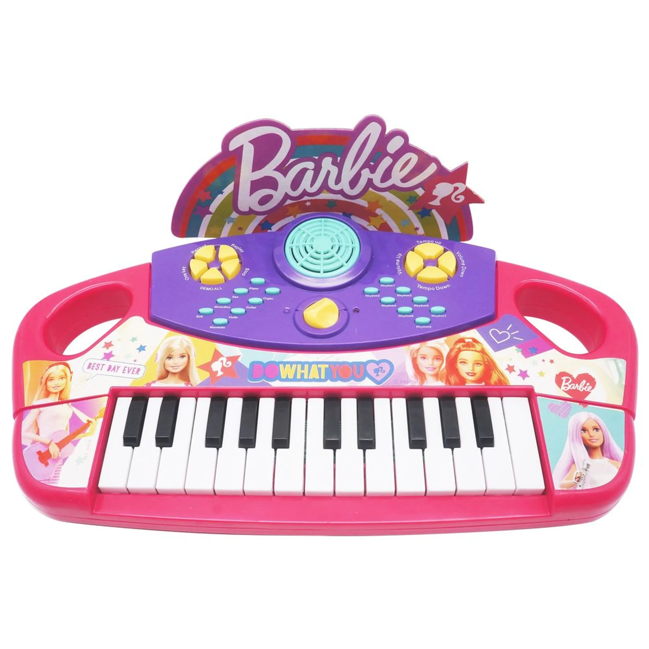 Barbie Electronic Keyboard - 3 years+