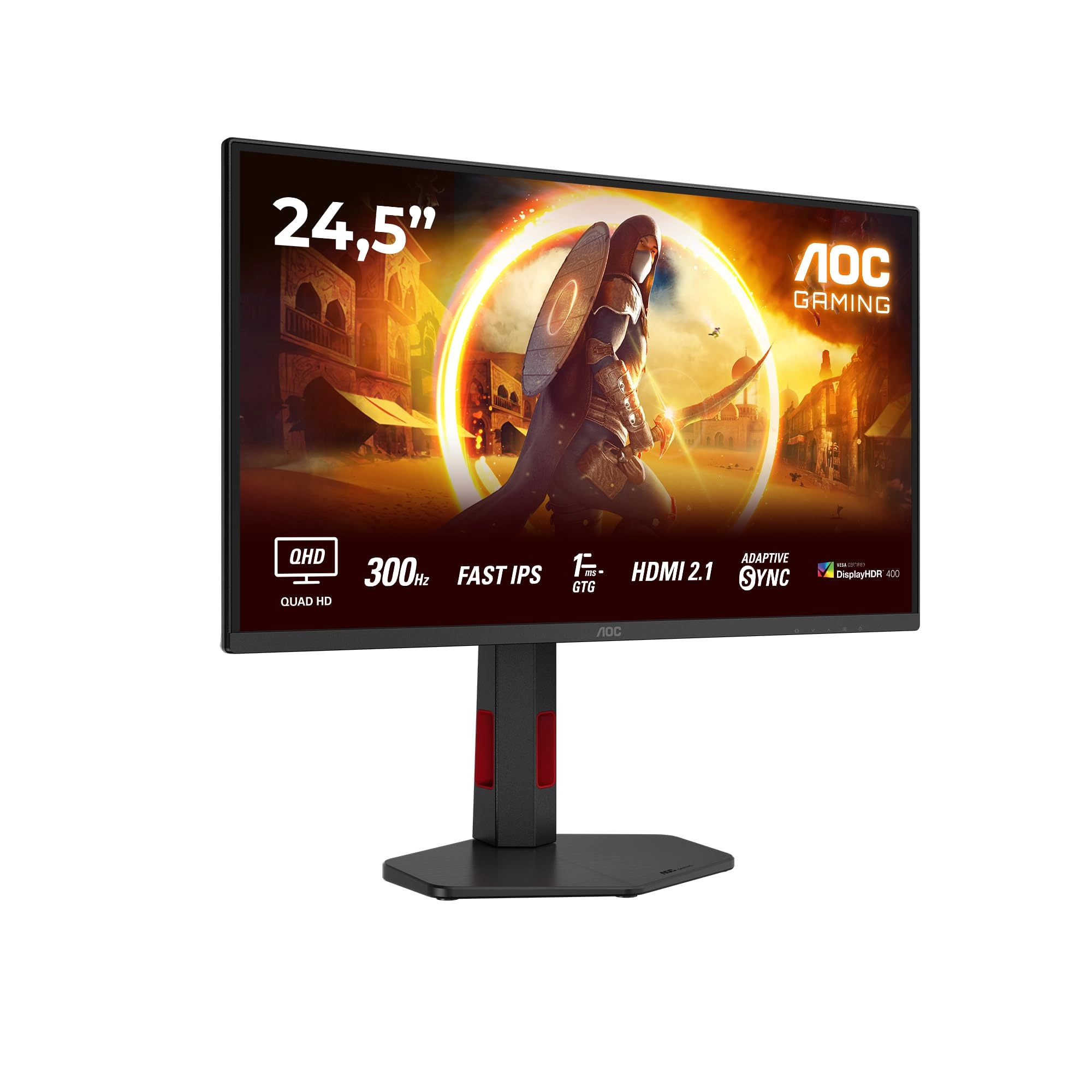 AOC Q25G4SR - 25 Inches 2560 x 1440