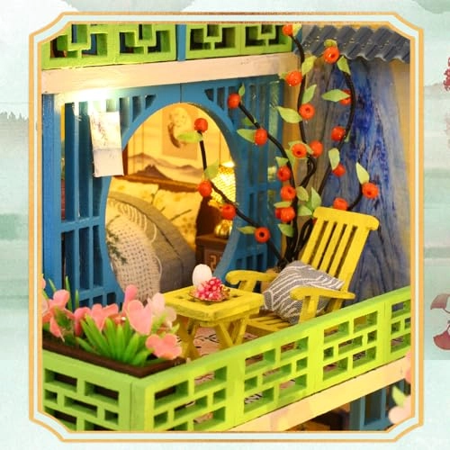 Miniature Dollhouse Kit - green spring yard