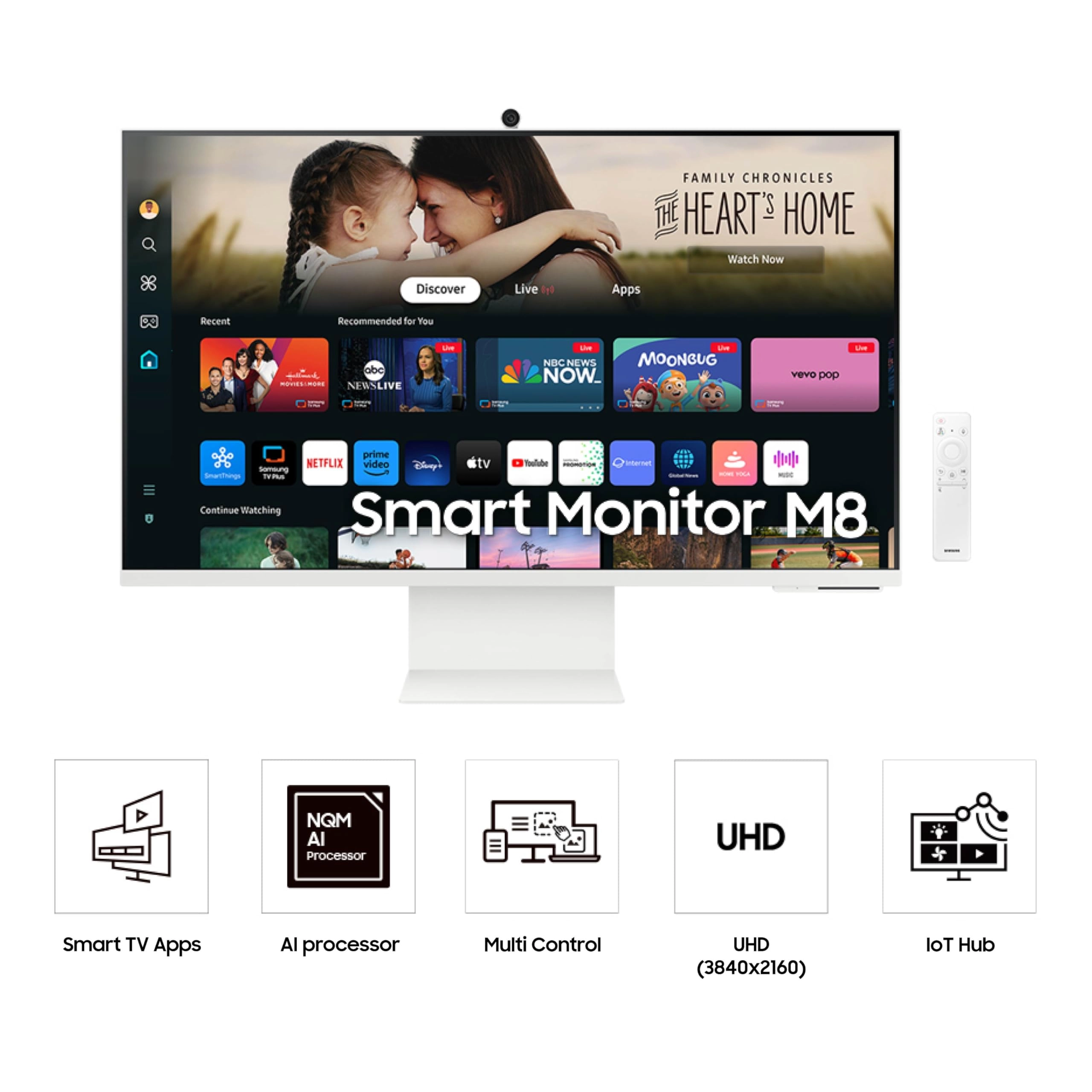 M8 (M80D) - LS32DM801UNXZA 32 inch 3840 X 2160