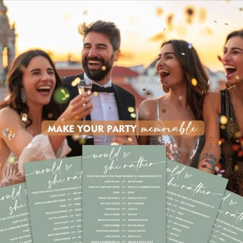 Bridal Shower Games Cards - Adult 25 piece(s)