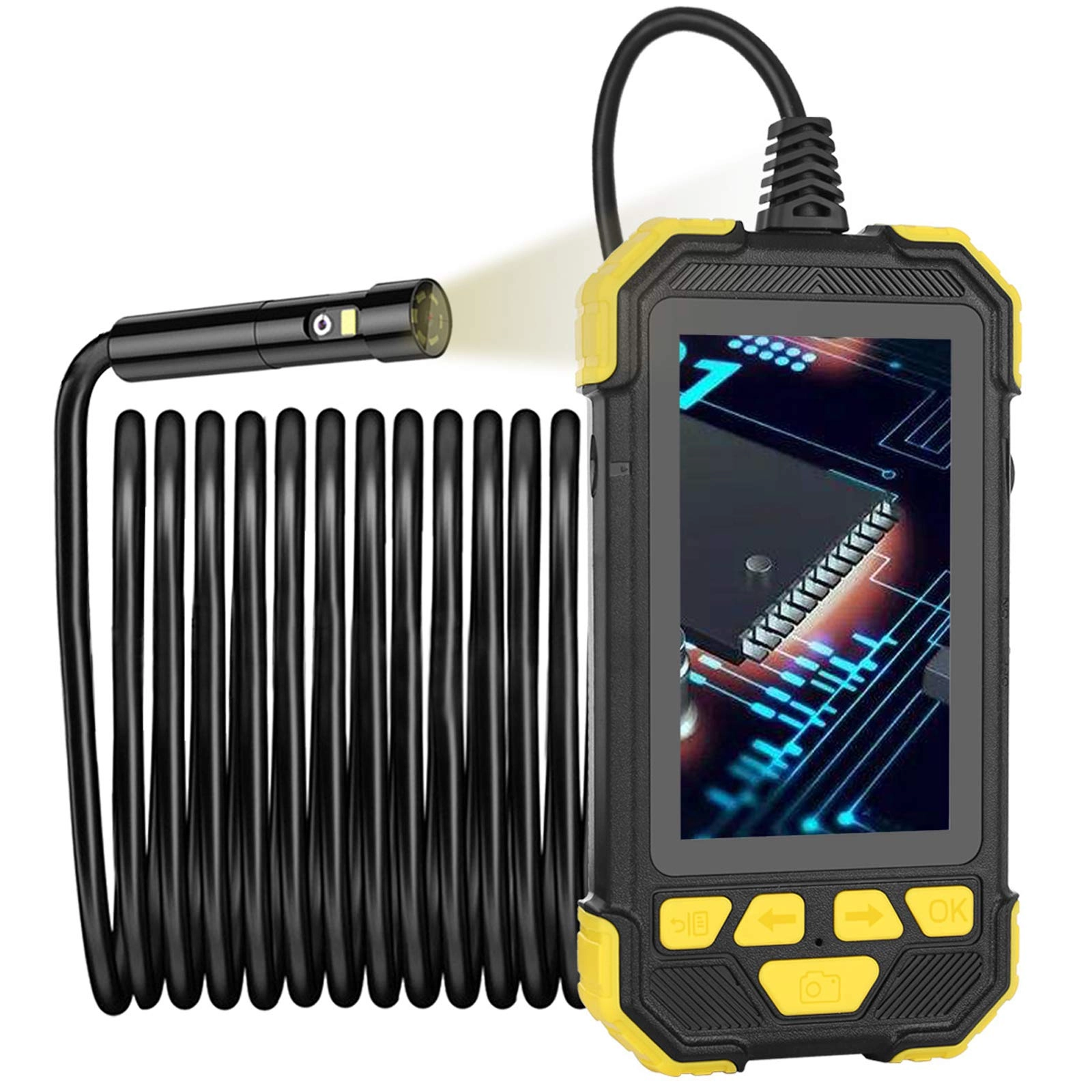 Dual Lens Inspection Camera - 3.9MM/5.5MM/8mm/14.5MM 1M/5M/10M/20M