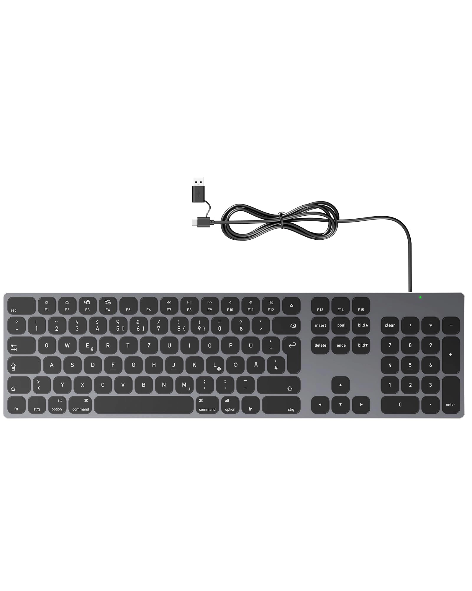 chenxi Tech Aluminium Keyboard - Wired