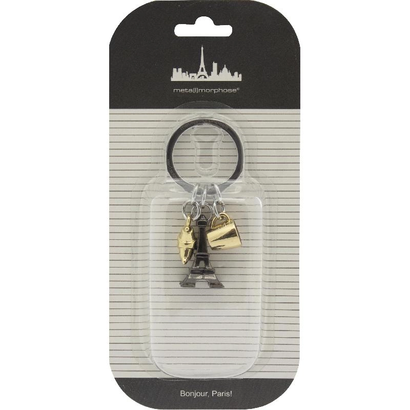 MetalMorphose Eiffil Tower + Croissant + Cup