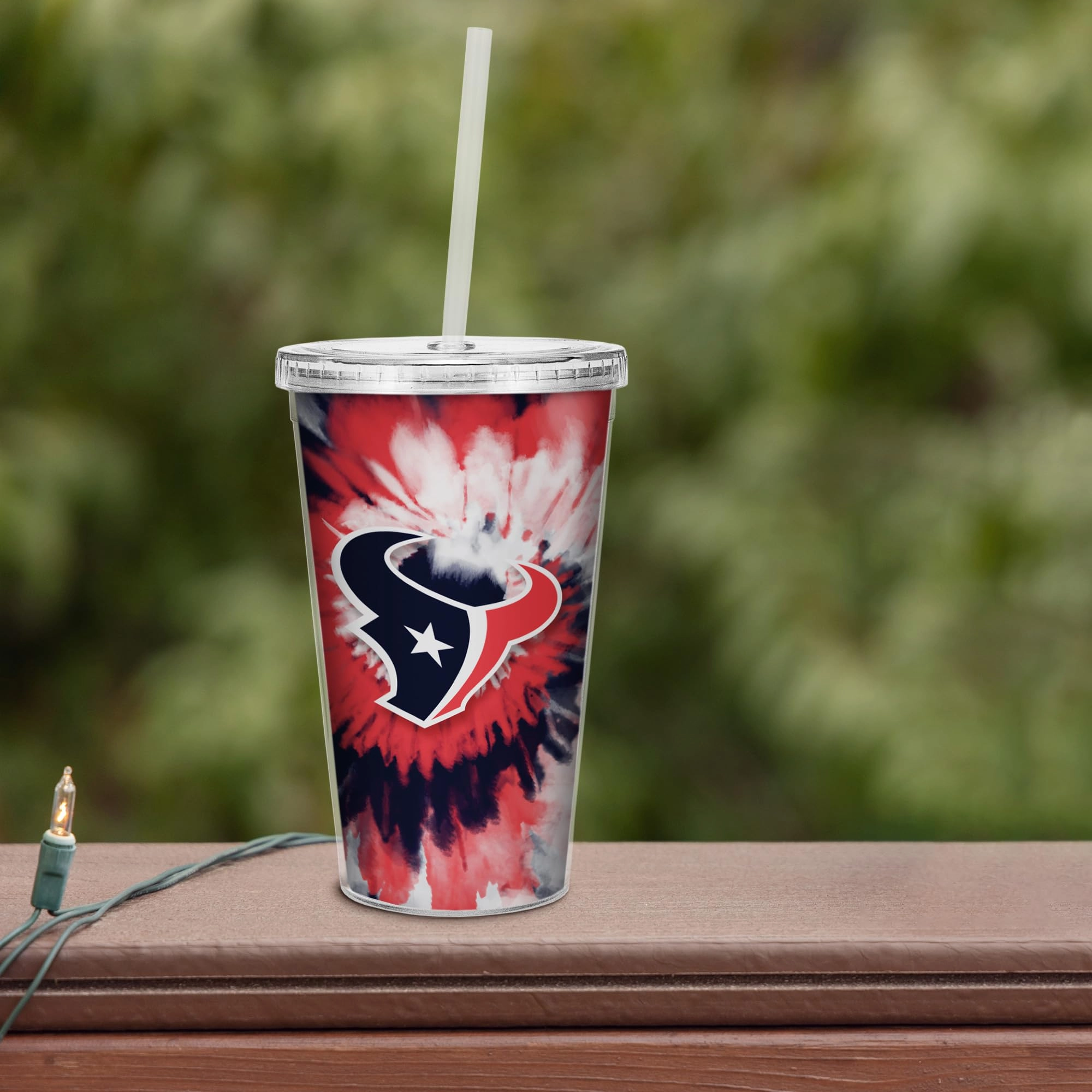 NFL Football Metallic Tie Dye Tumbler - 473ml